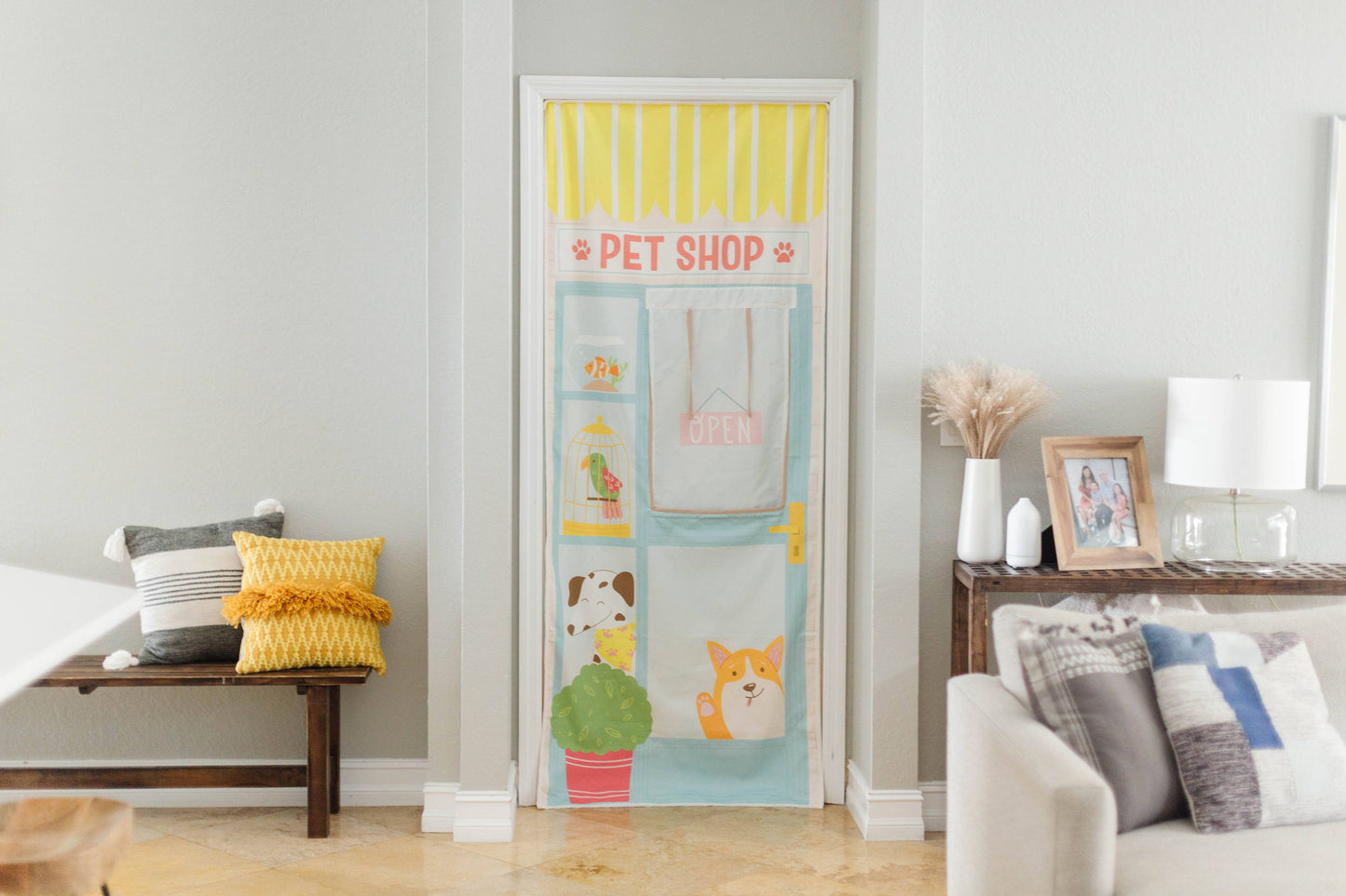 Pretend Play Set - Pet Shop & Groomer Storefront