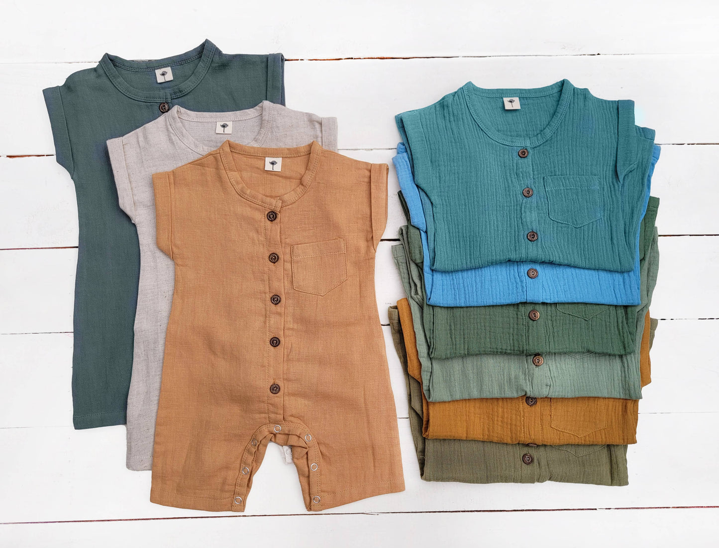 Button Front Jumpsuit