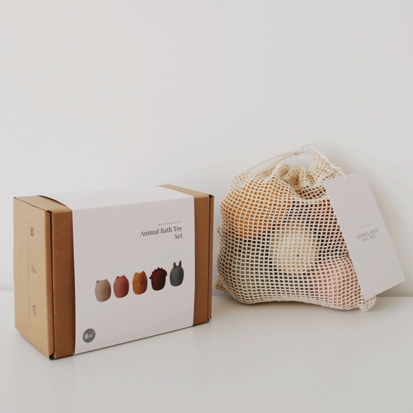 Animal Mold Free Bath Toy Set