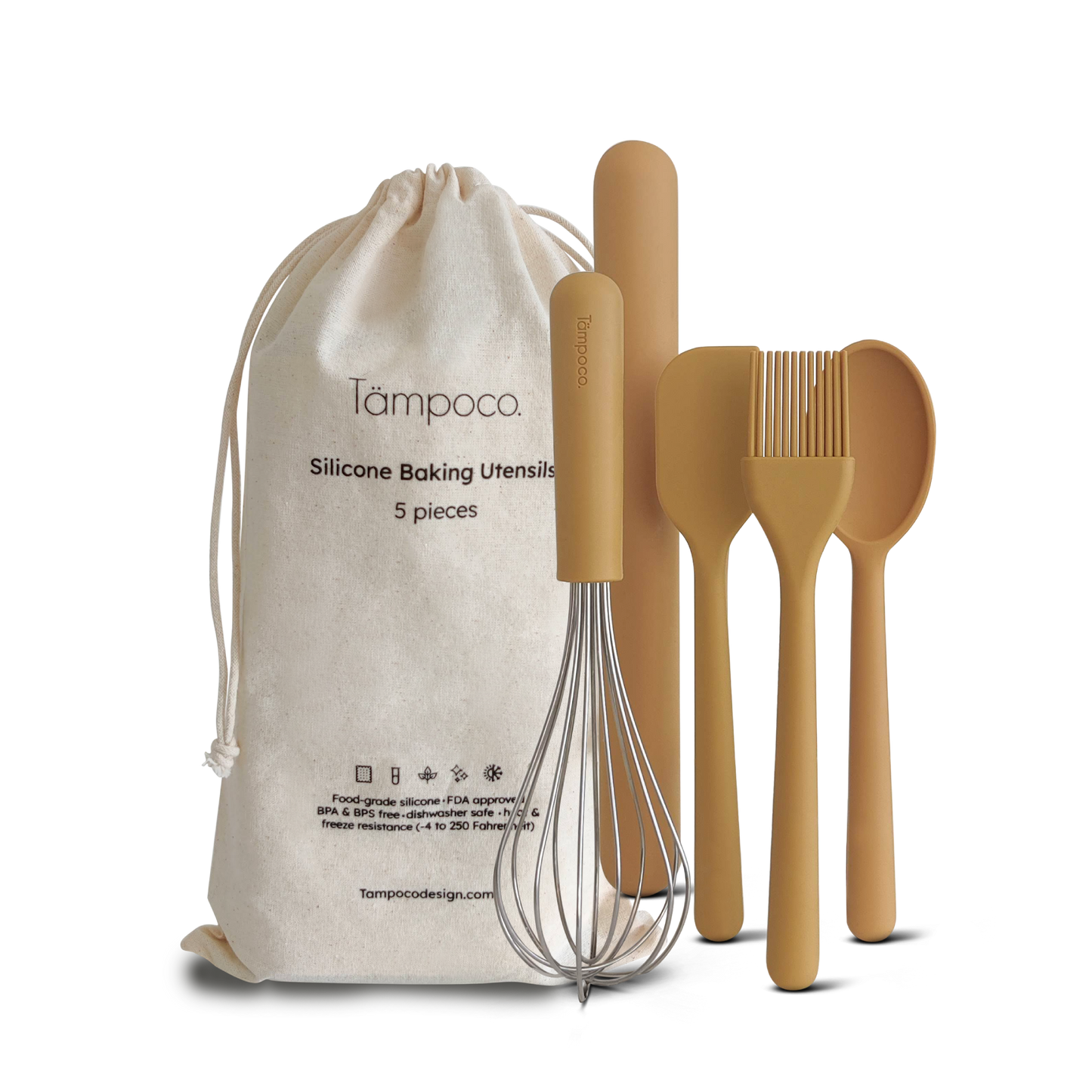 Montessori Kids' Baking Tools - The Mustard Baking Set