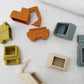 Construction Mold Free Silicone Bath Toy Set