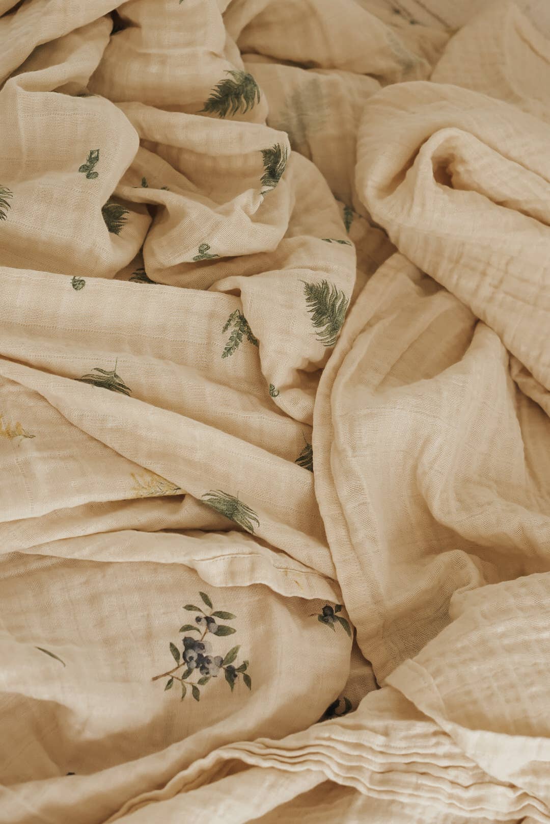 Organic Cotton Muslin Swaddle Blanket, 2 pack