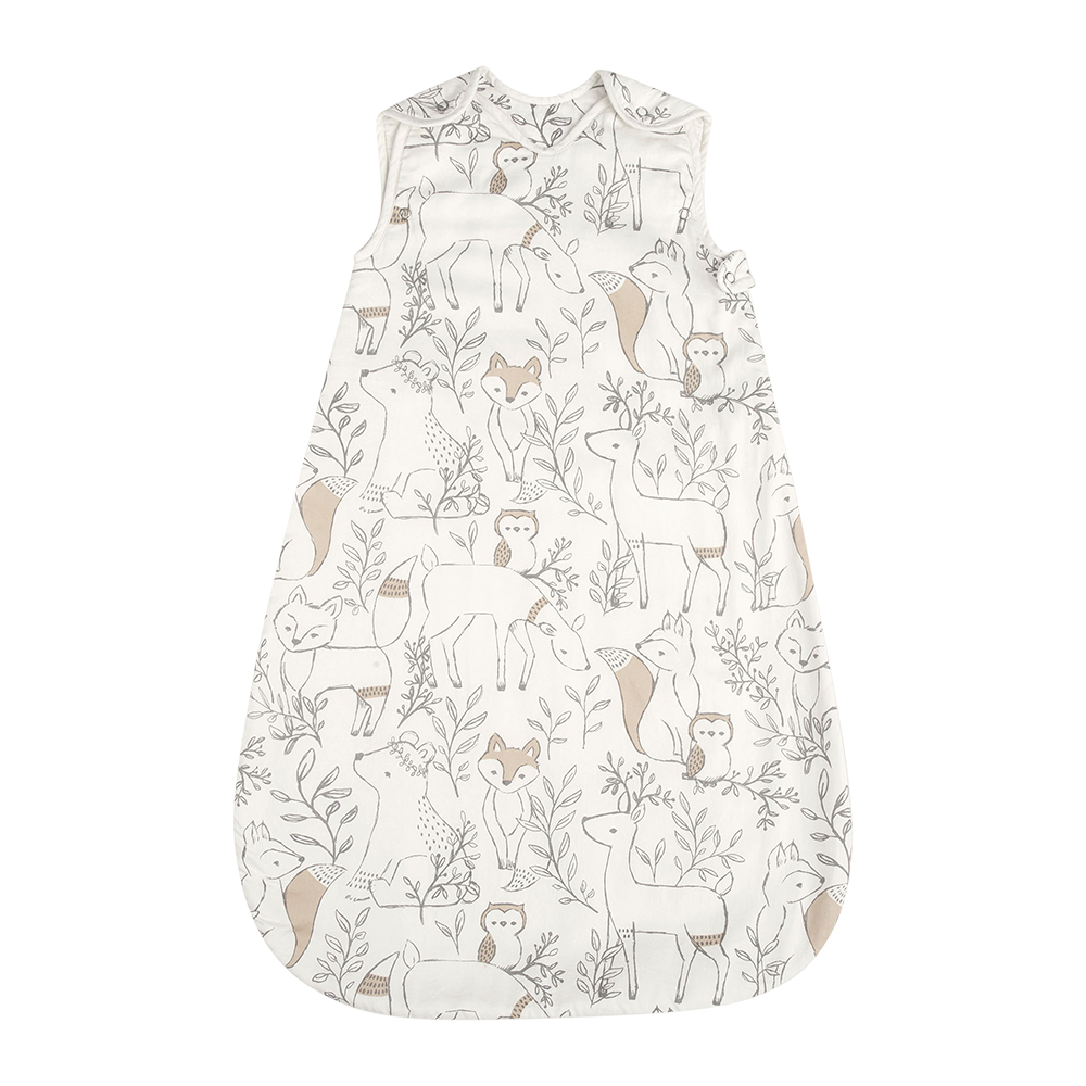 Ezra Wearable Blanket 0-9Mo. (Cotton Sateen Ezra Print)