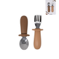 Fork & Spoon Set | Fawn & Sand
