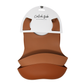 Silicone Catch Bib Set | Ginger & Terracotta