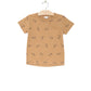 Ringer Tee- Bikes- Saffron