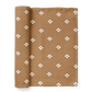 Boho Square Brown Baby Blanket