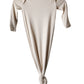 Bamboo Knotted Gown: 0-3 Months