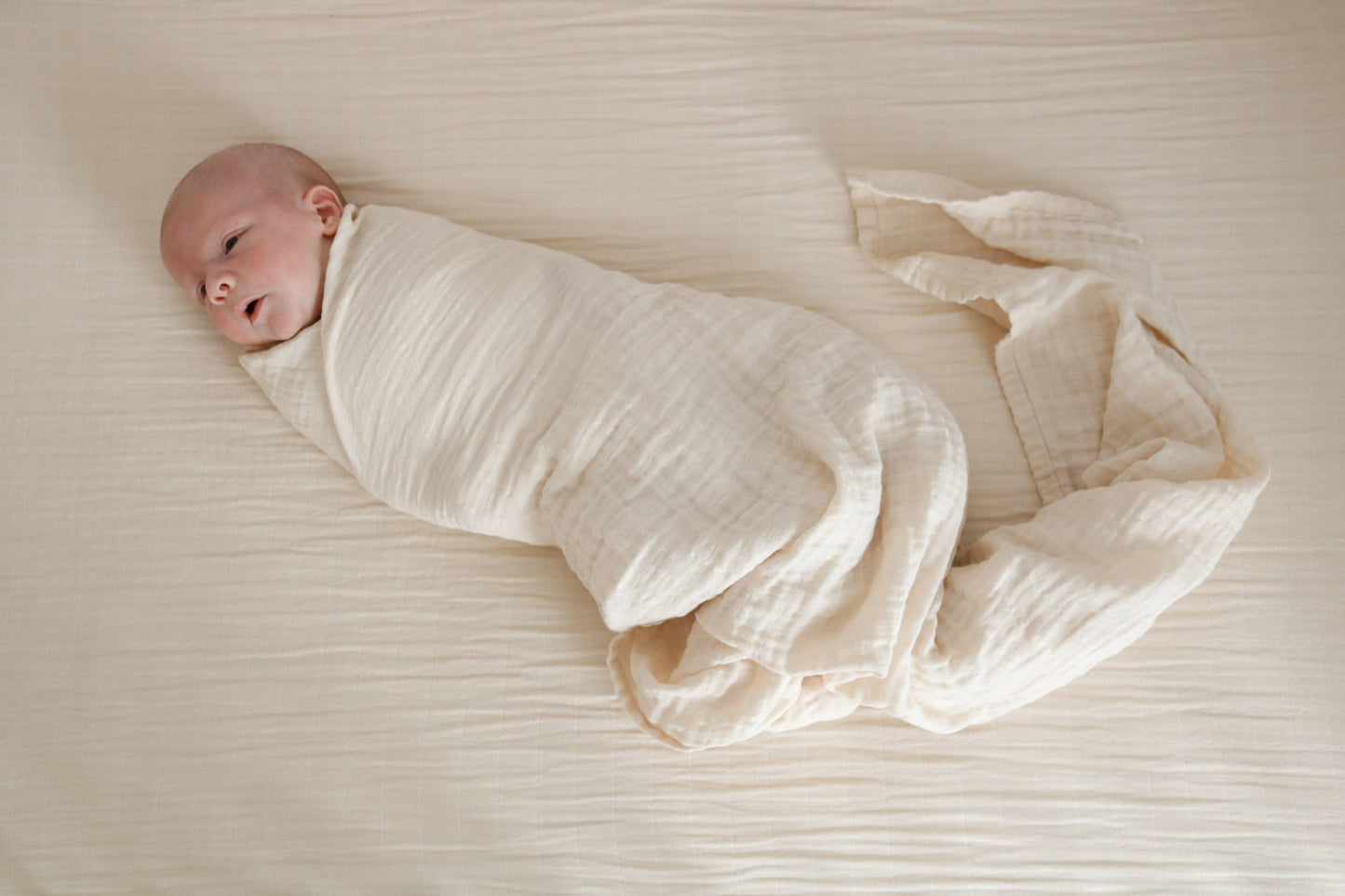 Organic Cotton Muslin Swaddle Blanket, 2 pack