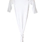 Bamboo Knotted Gown: 0-3 Months