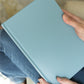 Childhood History - Dusty Blue Leatherette