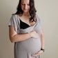 Harbor Mist Maternity Mommy Labor and Delivery/ Nursing Gown