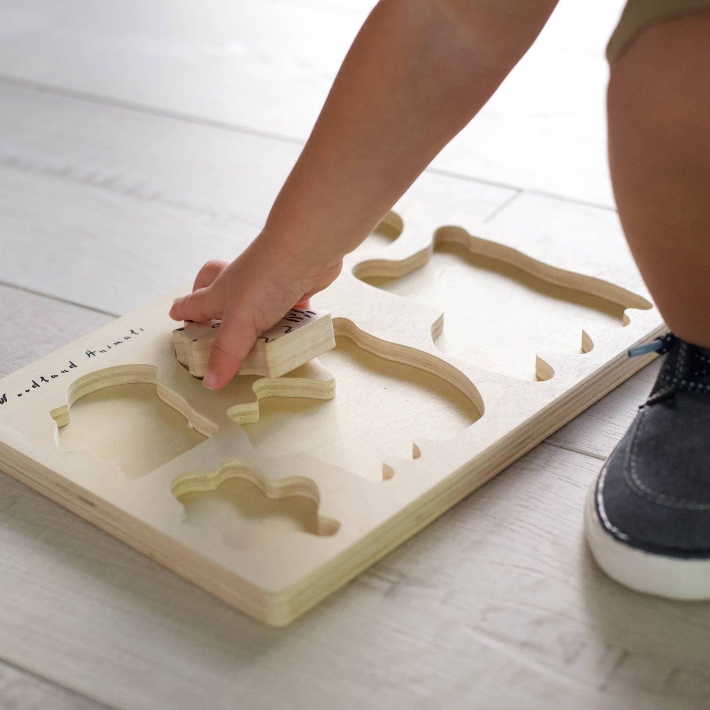 Wooden Tray Puzzle - Woodland Animals - 2nd Edition