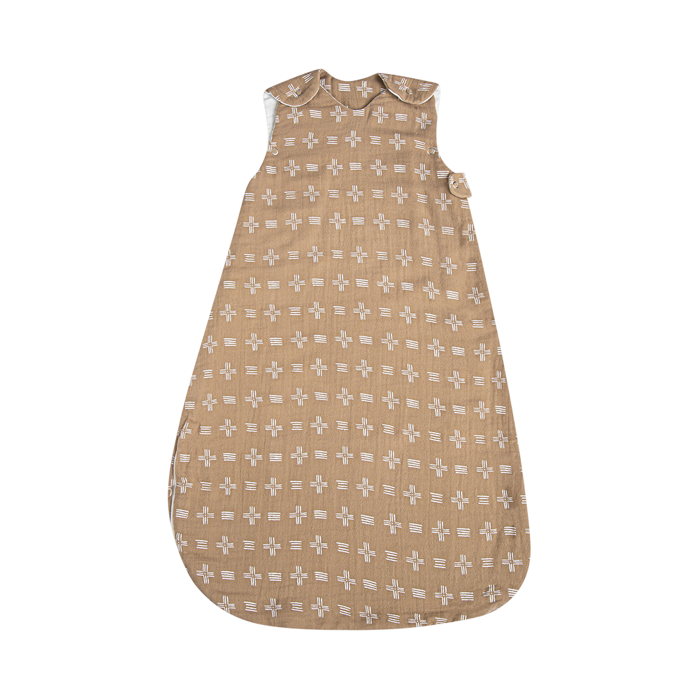 Ezra Wearable Blanket 0-9Mo. (Muslin Copper Dash)