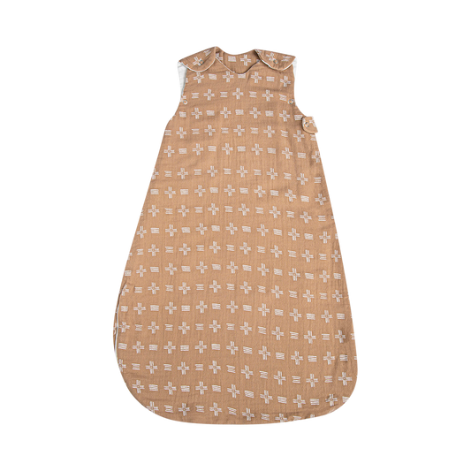 Ezra Wearable Blanket 0-9Mo. (Muslin Copper Dash)