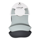 Silicone Catch Bib Set | Denim & Cloud