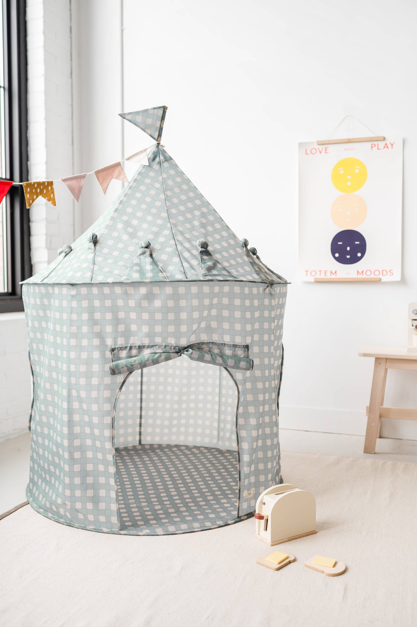 Recycled Fabric Play Tent Castle