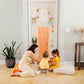 Pretend Store Playset- Doorway Storefront Boho Tea House