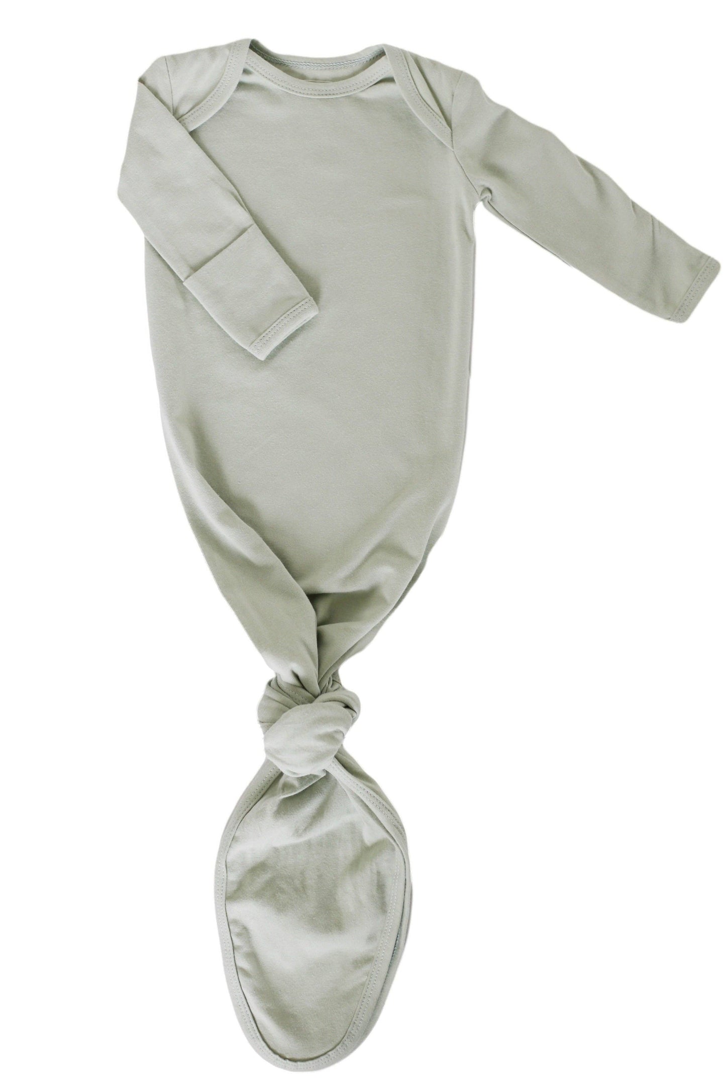 Bamboo Knotted Gown: 0-3 Months