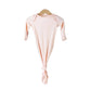 Bamboo Knotted Gown: 0-3 Months